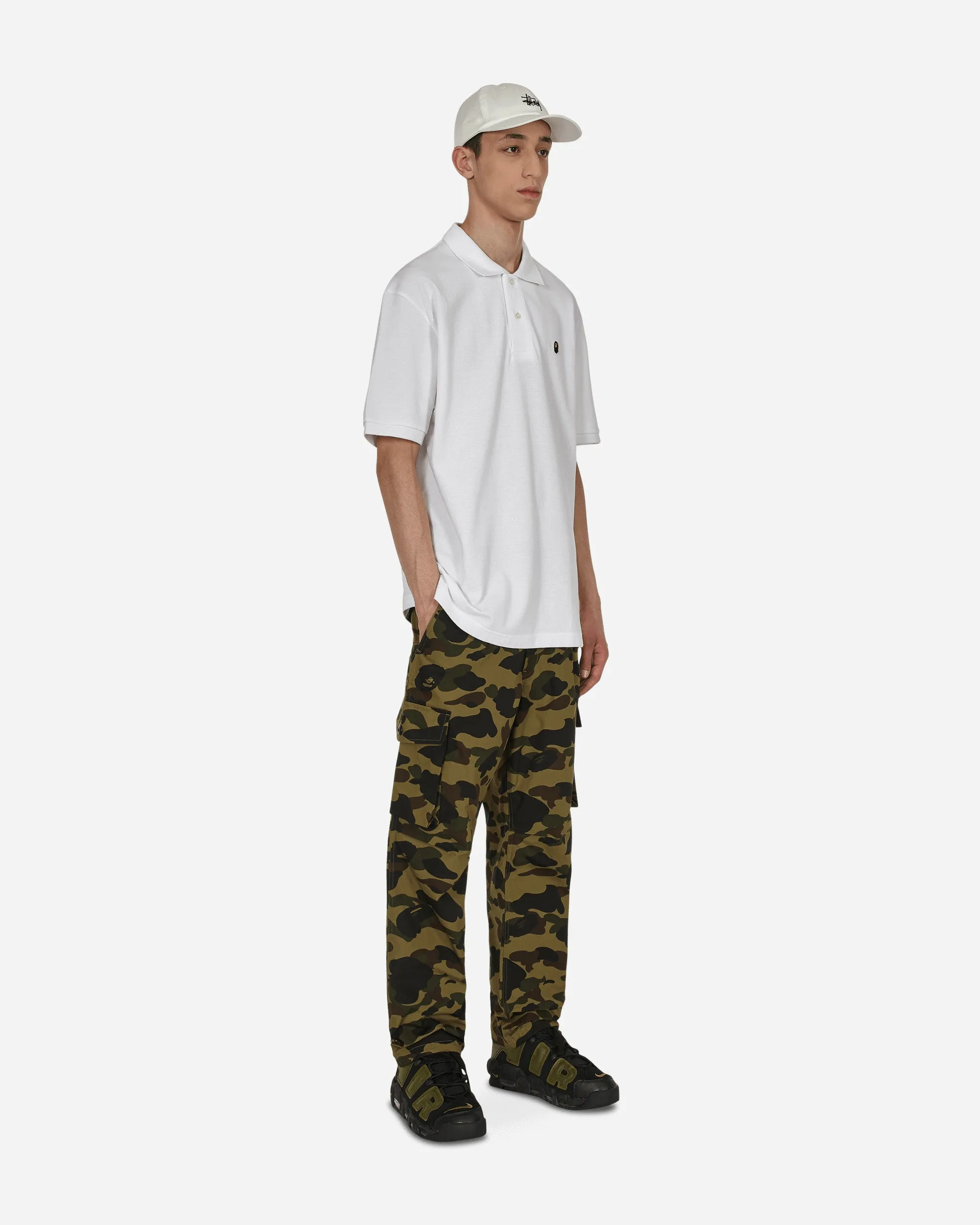 1st Camo Relaxed Fit 6 Pocket Pants Green