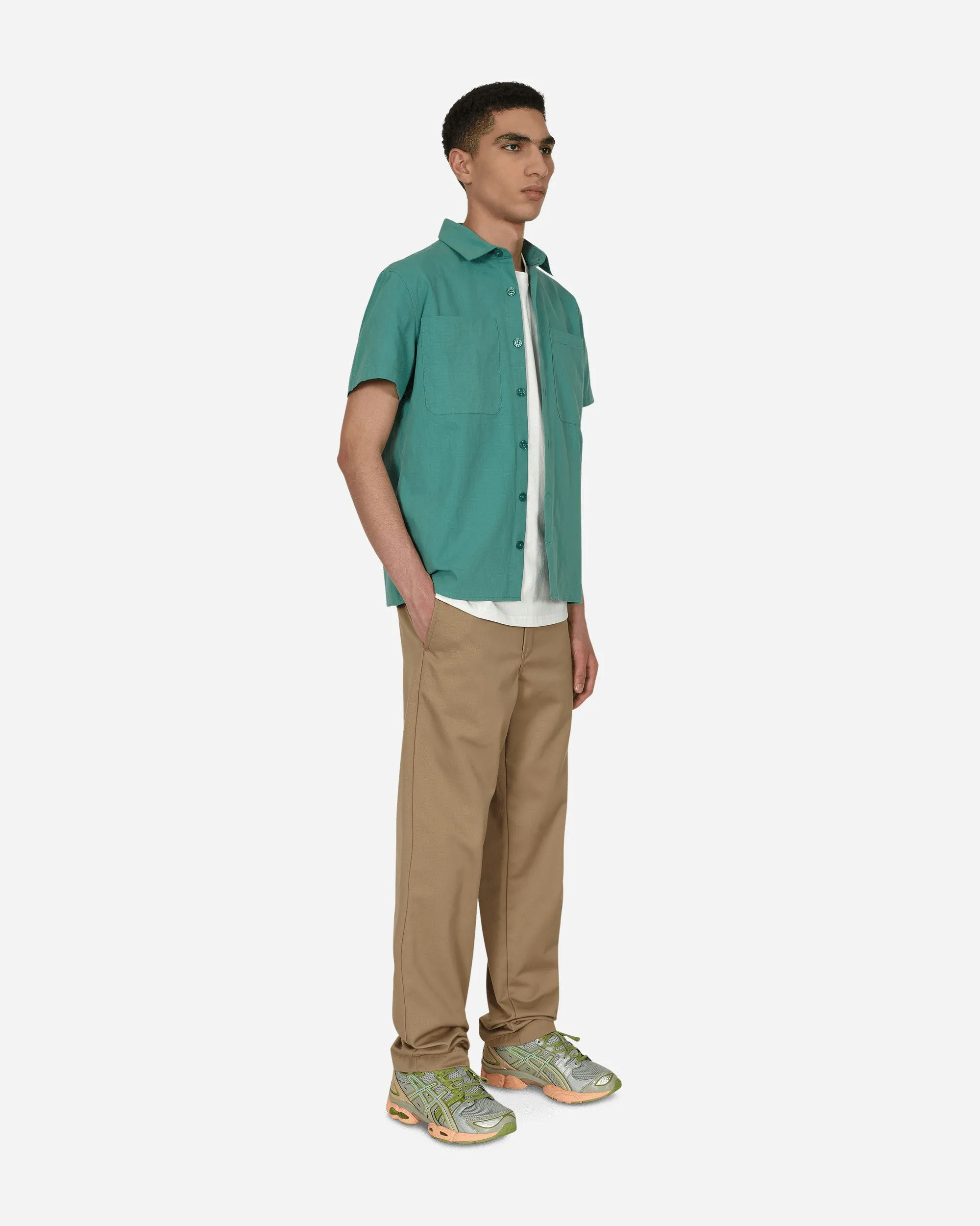 Abc. 123. Studio Work Shirt Green