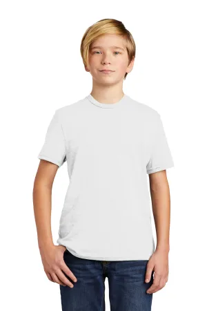 Allmade Youth Short Sleeve Crewneck T-Shirt - Bright White