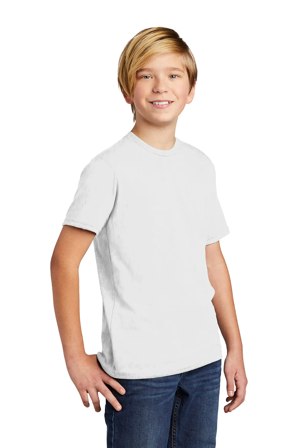 Allmade Youth Short Sleeve Crewneck T-Shirt - Bright White