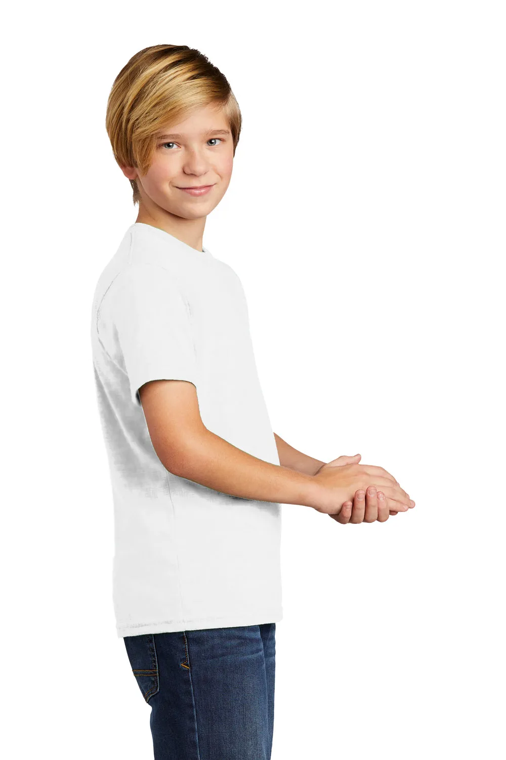 Allmade Youth Short Sleeve Crewneck T-Shirt - Bright White