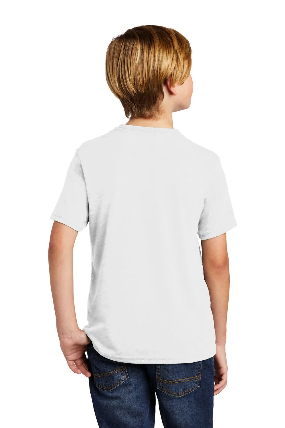 Allmade Youth Short Sleeve Crewneck T-Shirt - Bright White