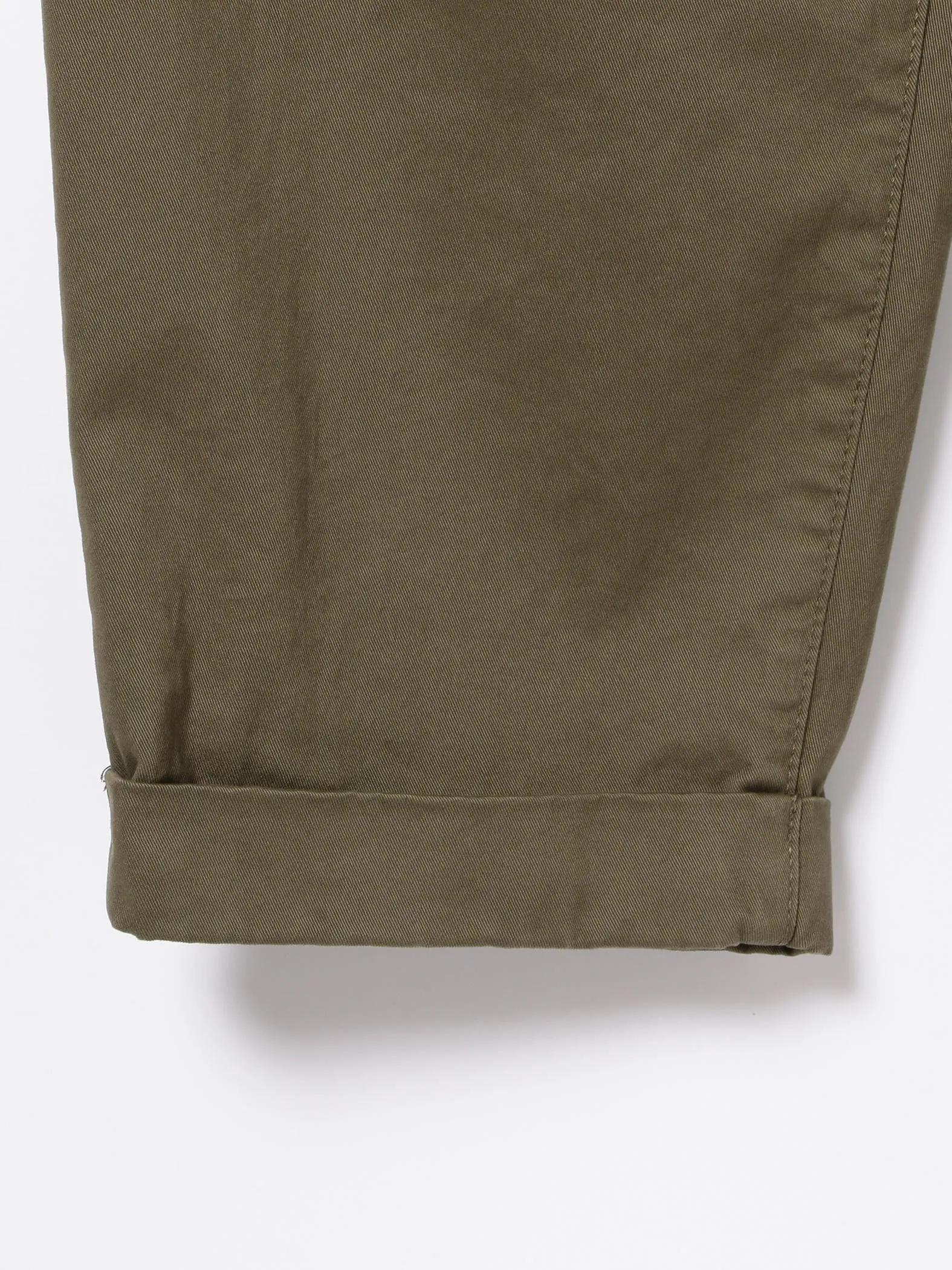 Beams Plus | 2 Pleats Twill | Olive
