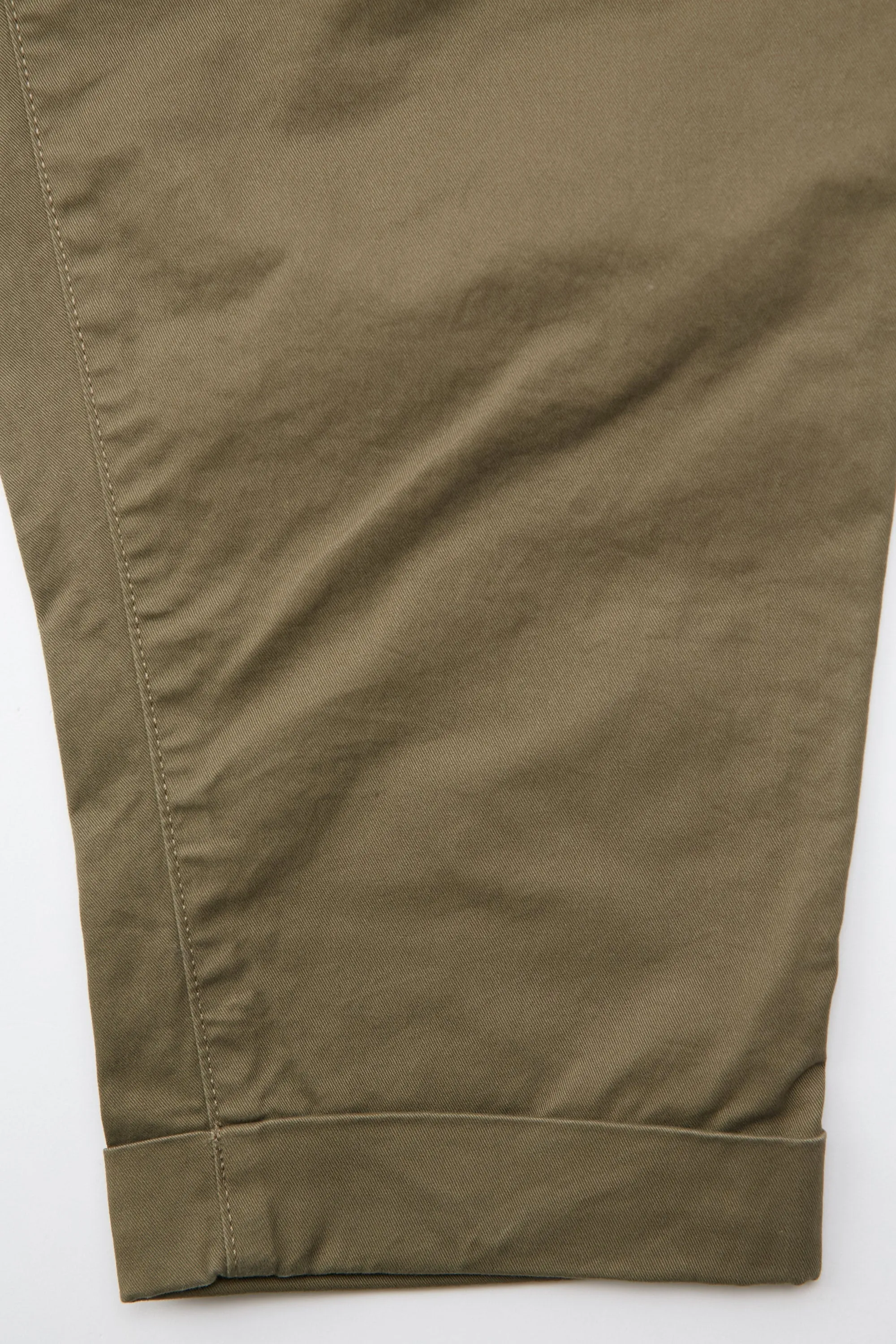 Beams Plus | 2 Pleats Twill | Olive