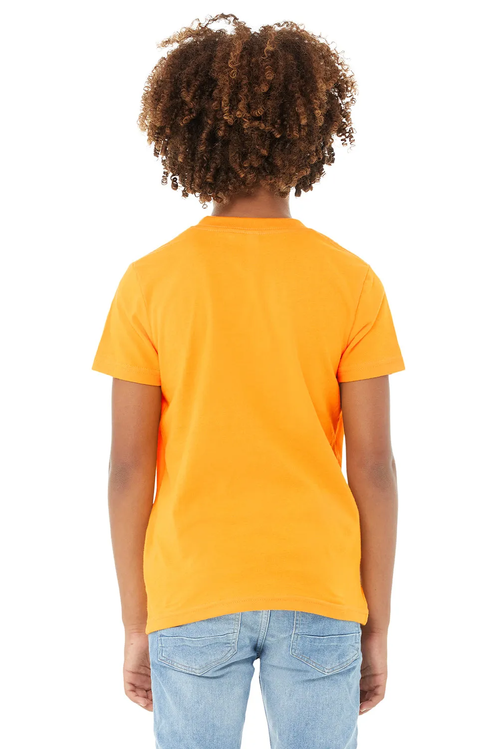 Bella   Canvas Youth Jersey Short Sleeve Crewneck T-Shirt - Gold