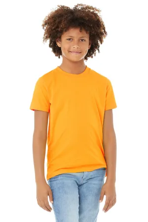 Bella   Canvas Youth Jersey Short Sleeve Crewneck T-Shirt - Gold