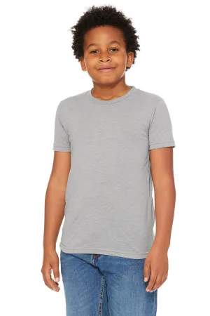 Bella   Canvas Youth Short Sleeve Crewneck T-Shirt - Athletic Grey