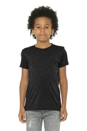 Bella   Canvas Youth Short Sleeve Crewneck T-Shirt - Charcoal Black