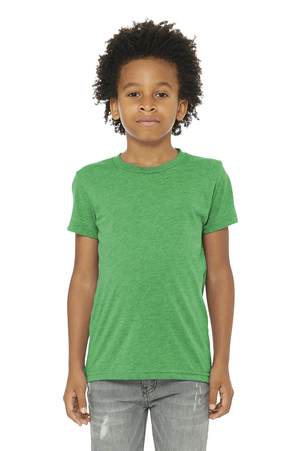 Bella   Canvas Youth Short Sleeve Crewneck T-Shirt - Green