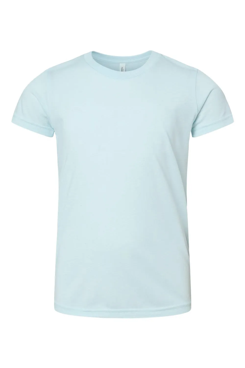 Bella   Canvas Youth Short Sleeve Crewneck T-Shirt - Ice Blue