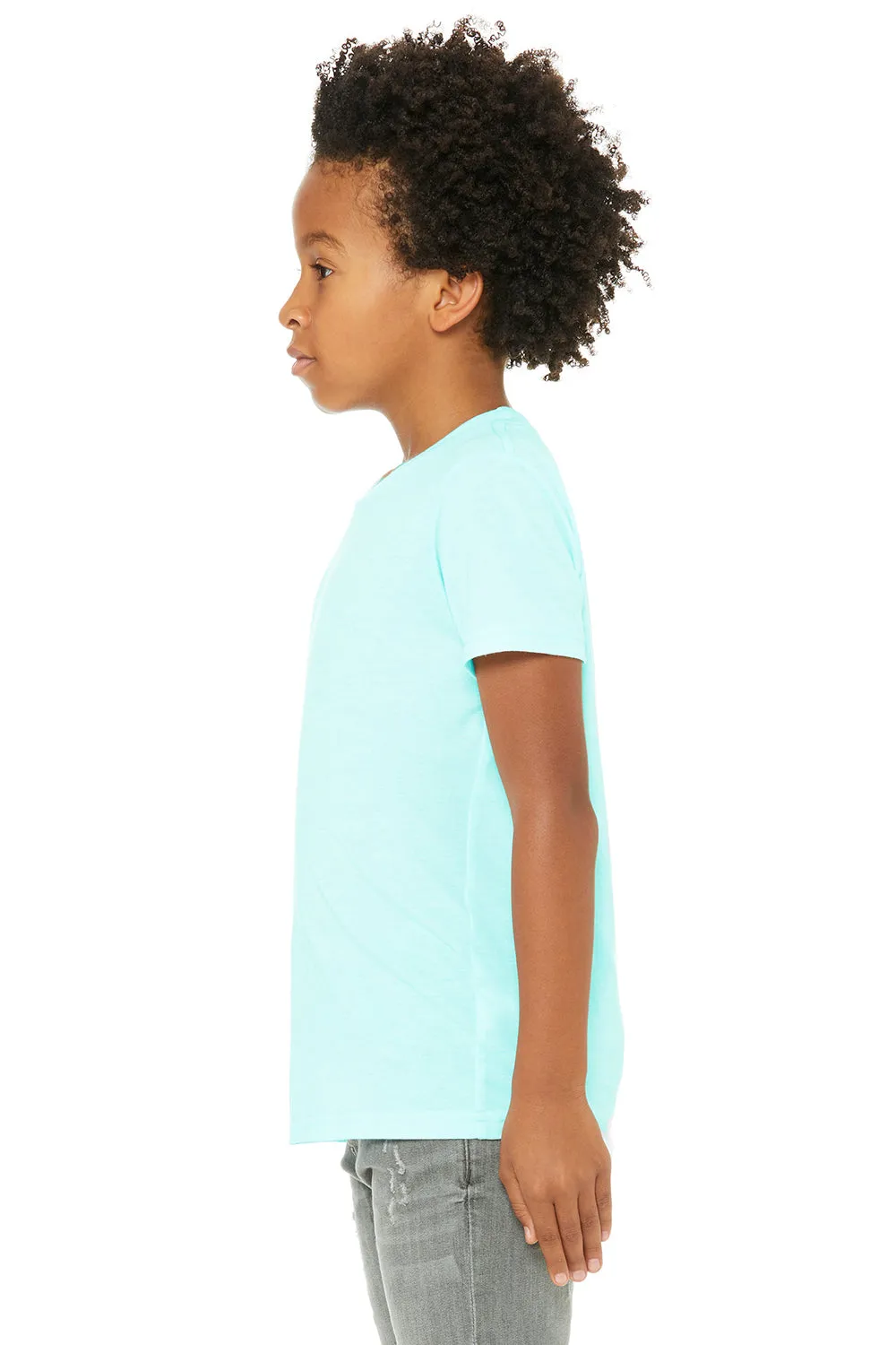 Bella   Canvas Youth Short Sleeve Crewneck T-Shirt - Ice Blue