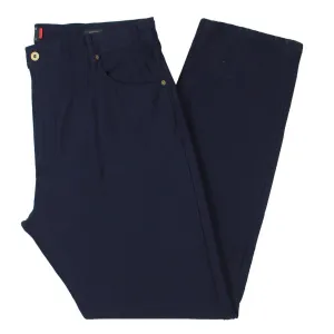 Big & Tall Mens Solid Knit Straight Leg Pants