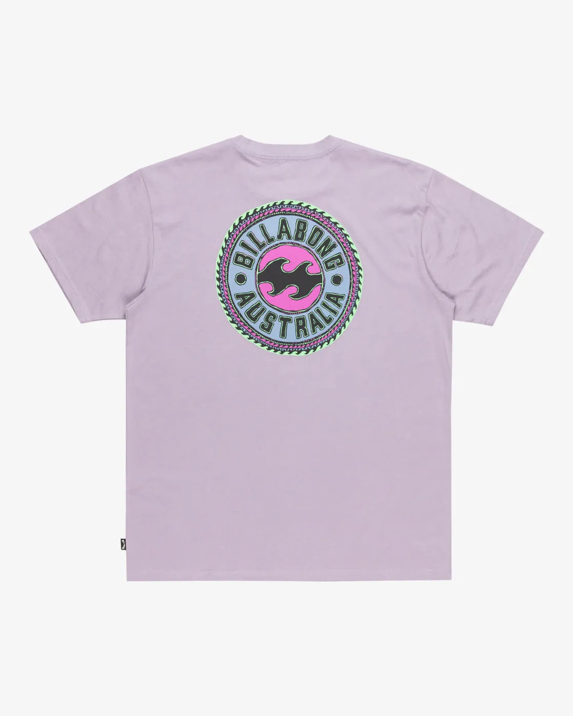 Billabong Mens Know The Feeling T-Shirt - Light Purple