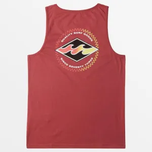 Billabong Rotor Diamond Tank Top - Ruby