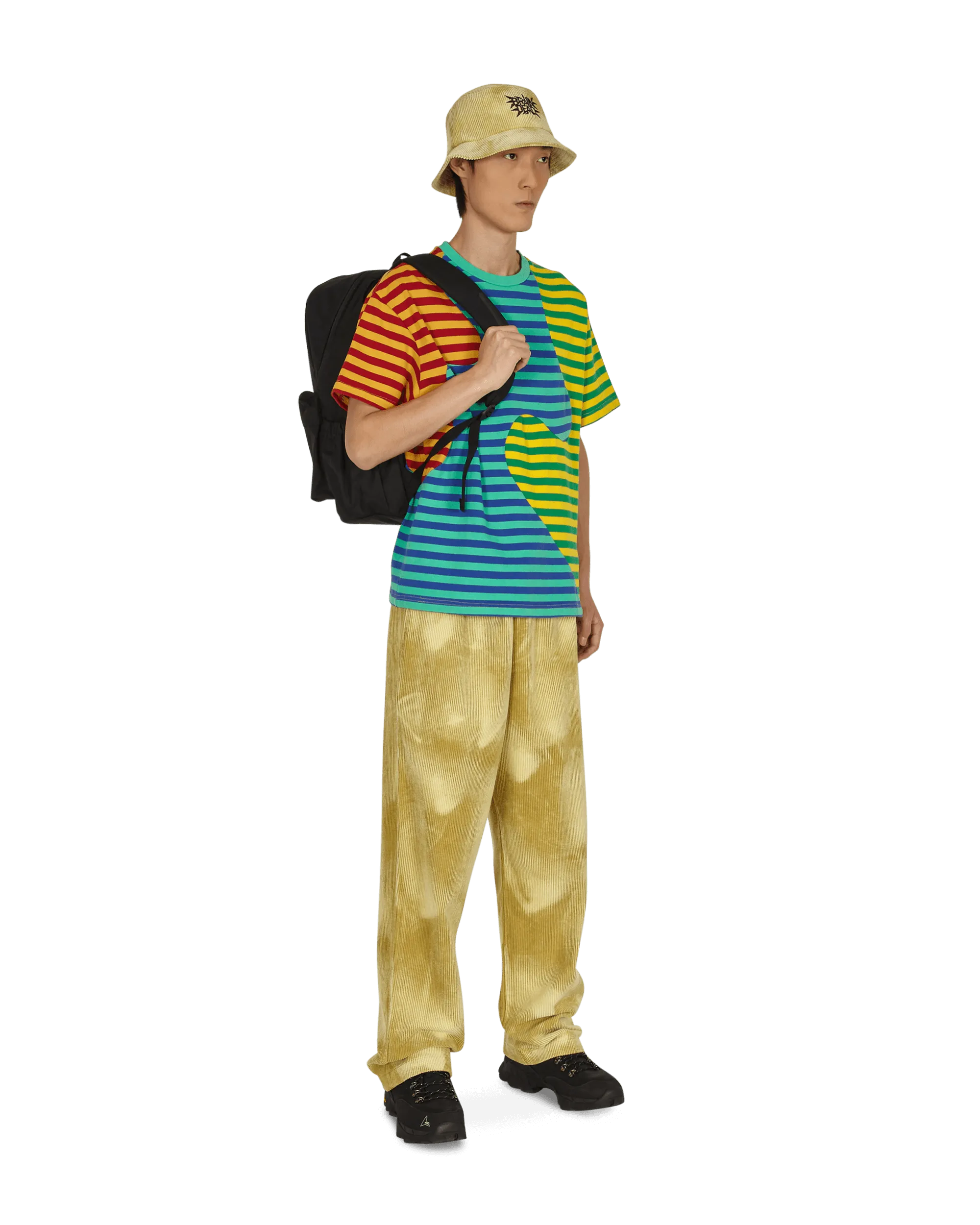 Bleached Cord Climber Pants Yellow