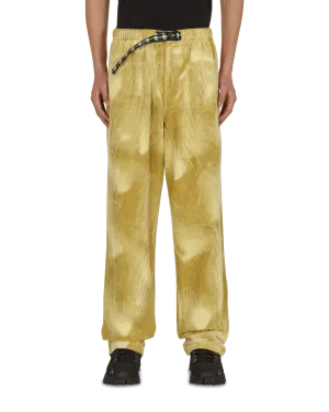Bleached Cord Climber Pants Yellow