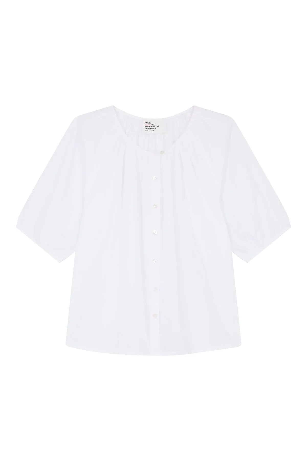 Blouse Cool Tc16 Cool Tc160 Pleat White