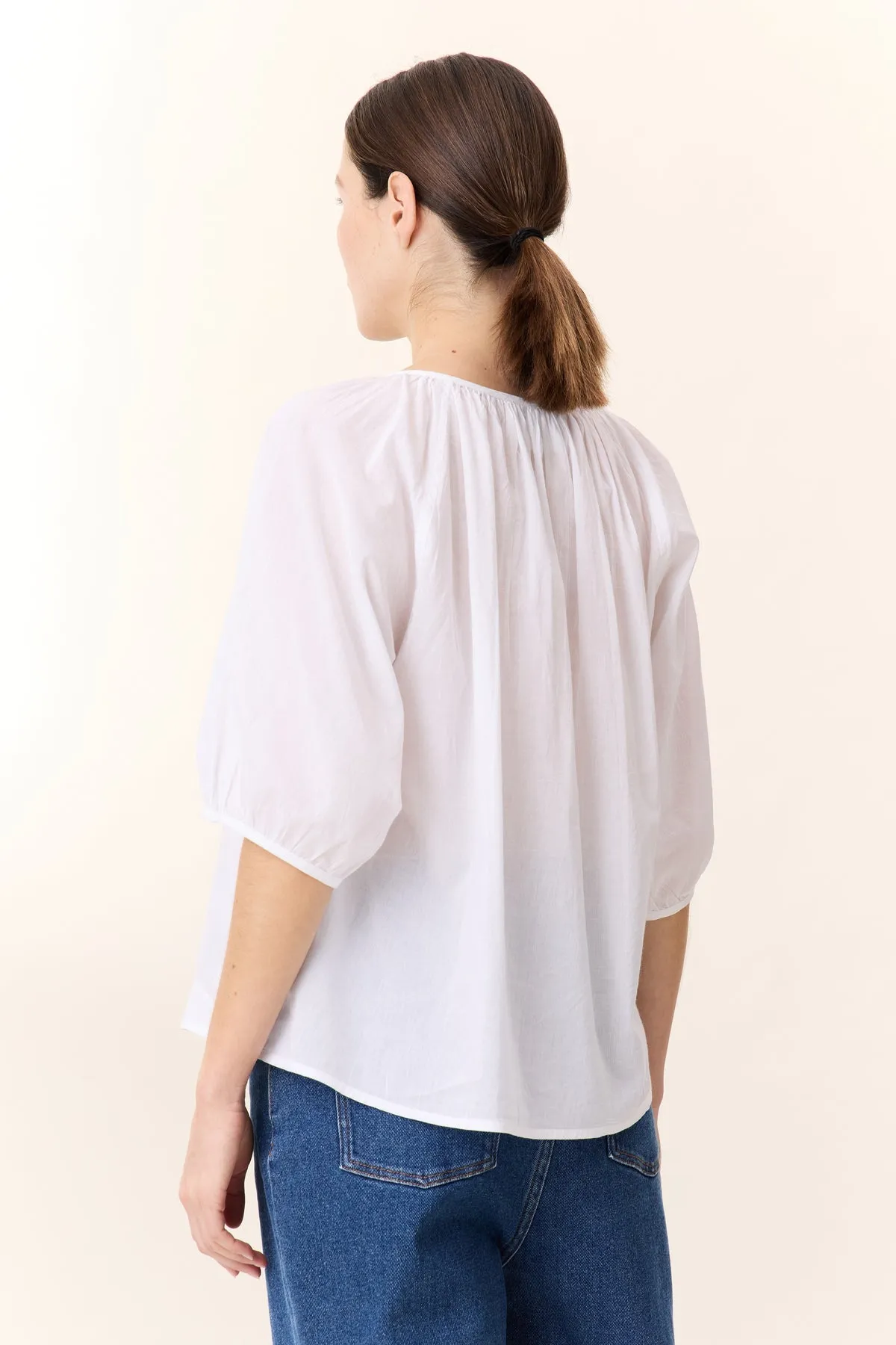 Blouse Cool Tc16 Cool Tc160 Pleat White