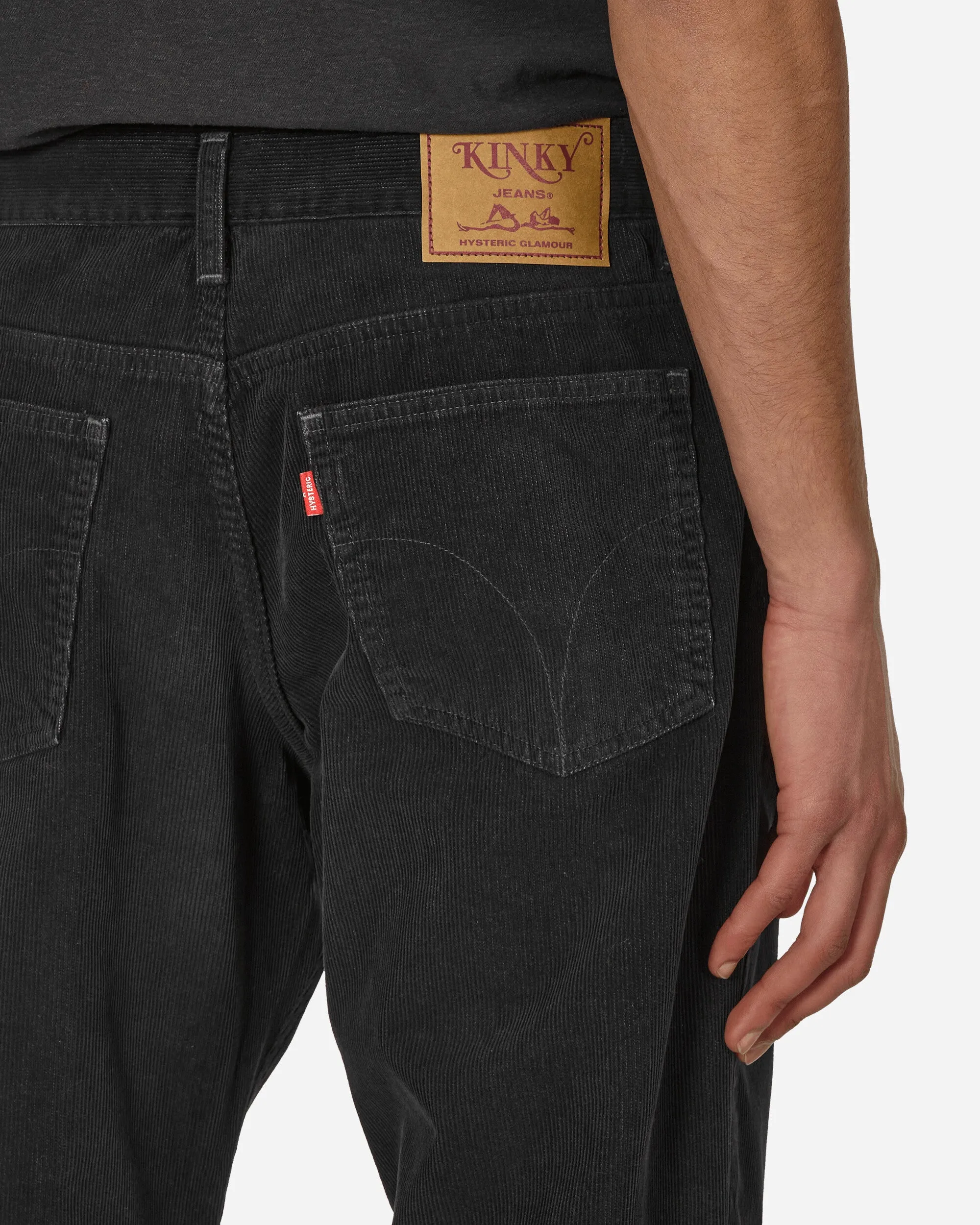 Bootcut Cordurory Pants Black