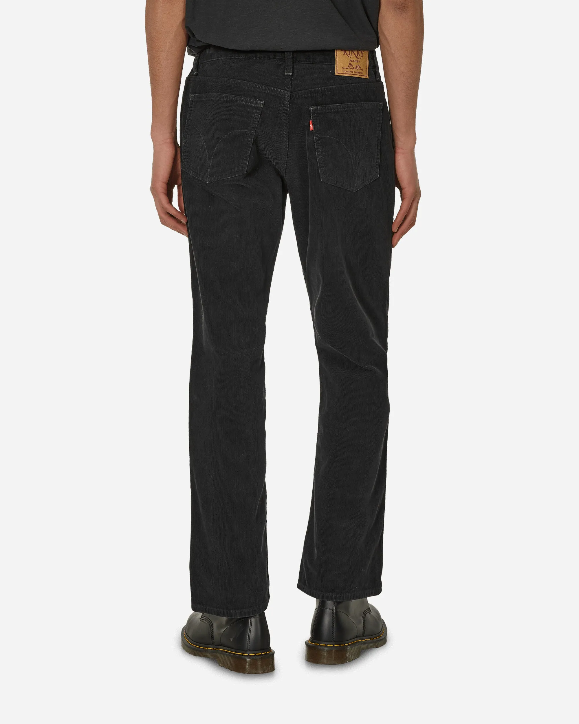 Bootcut Cordurory Pants Black