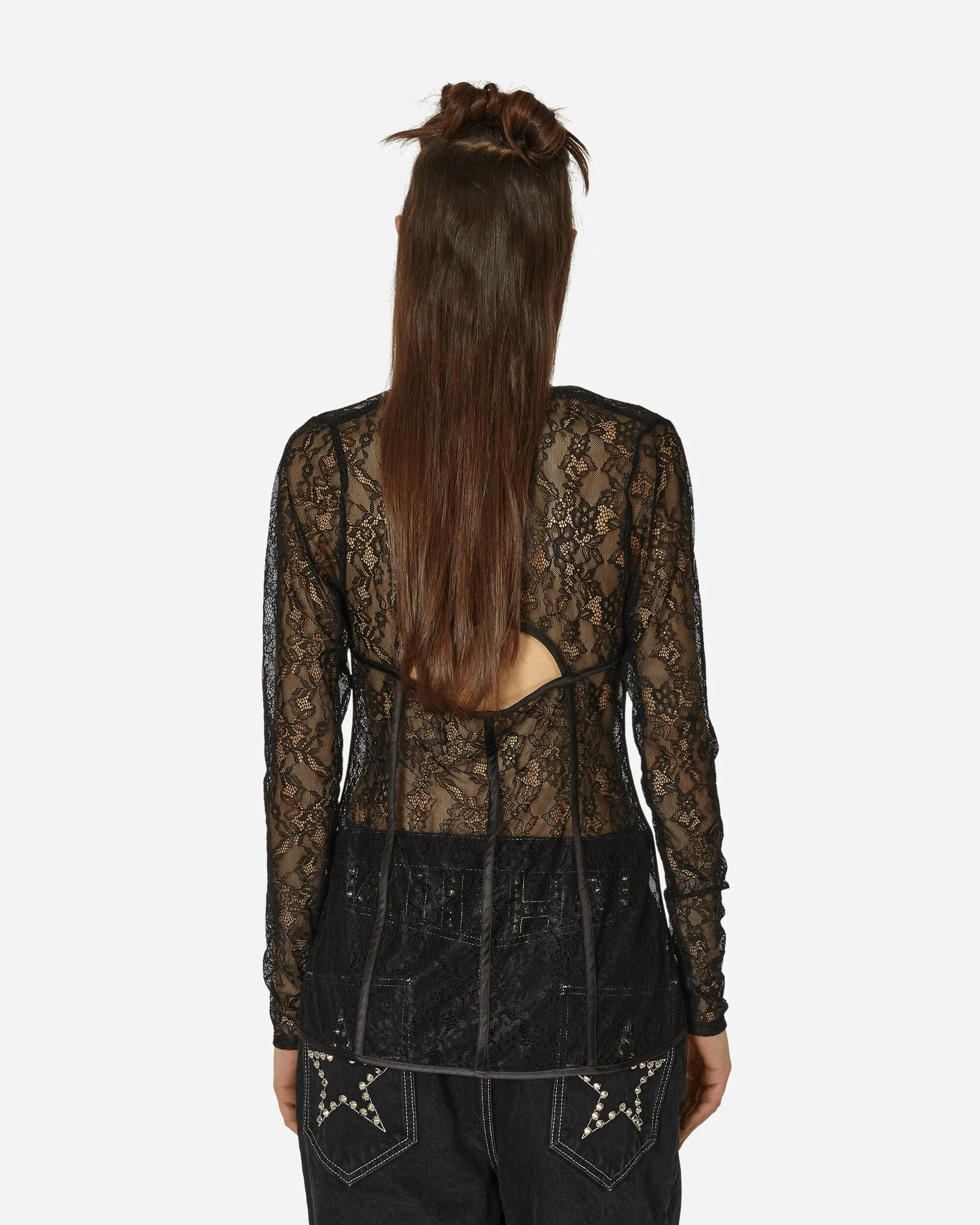 Brianna Longsleeve Top Black