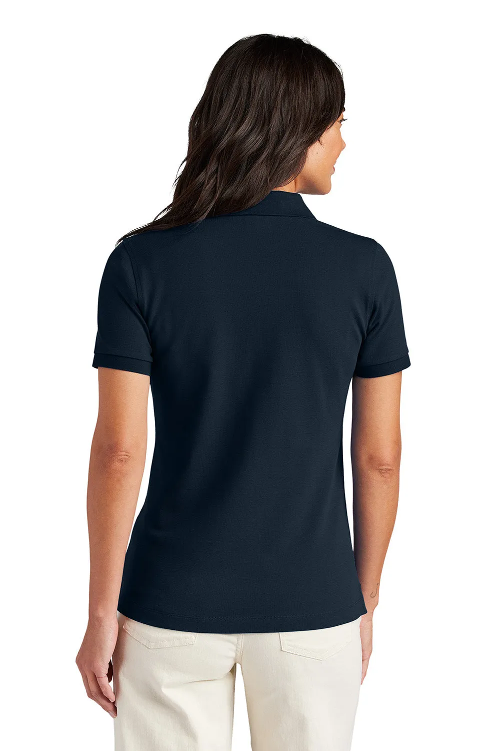 Brooks Brothers Womens Short Sleeve Polo Shirt - Navy Blue Blazer