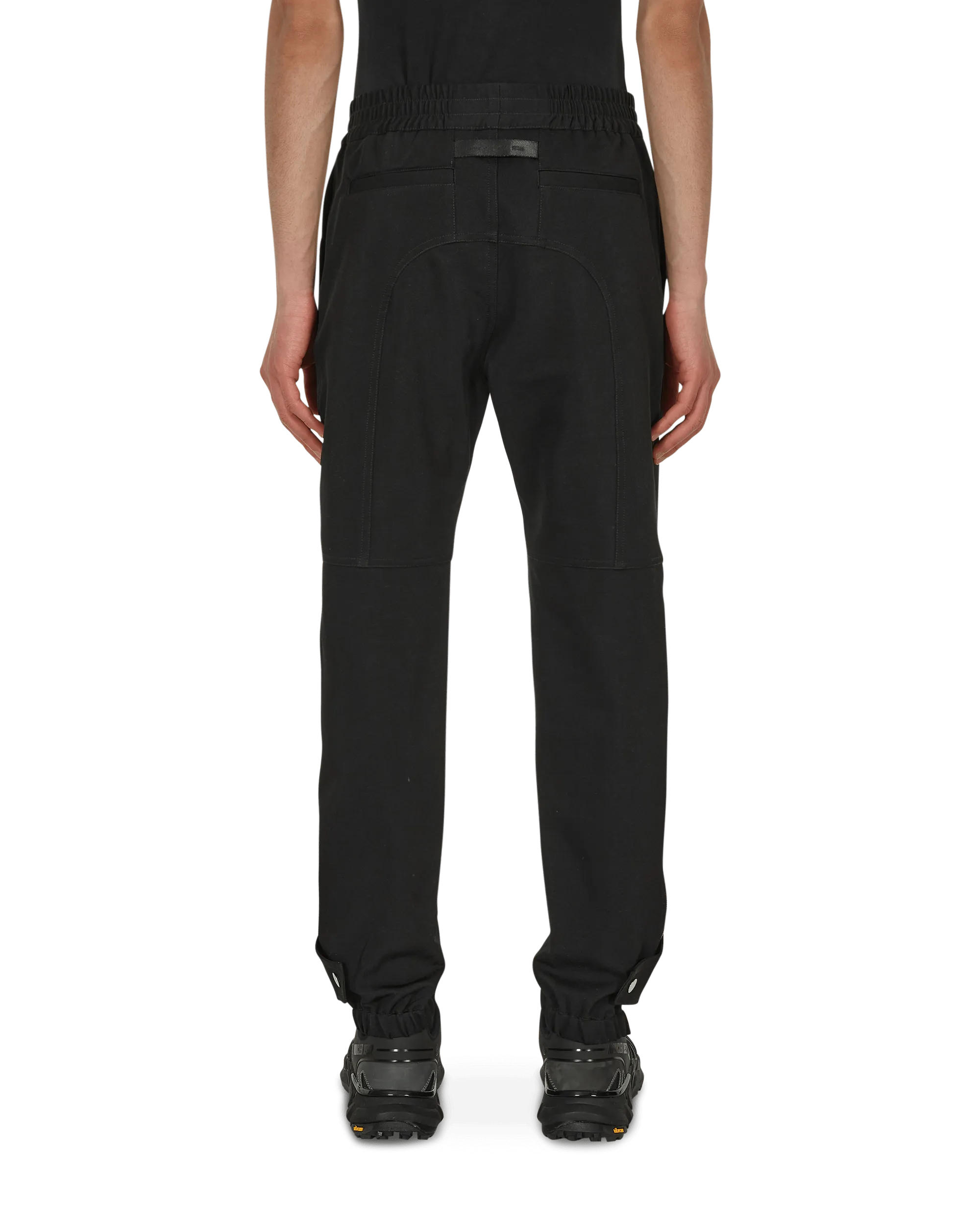 Buckle Track Pants Black