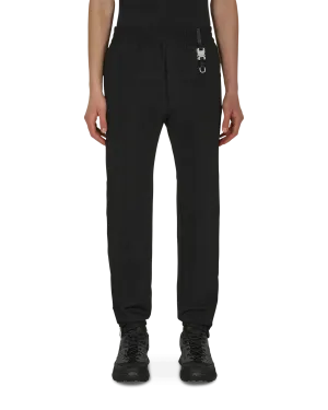 Buckle Track Pants Black