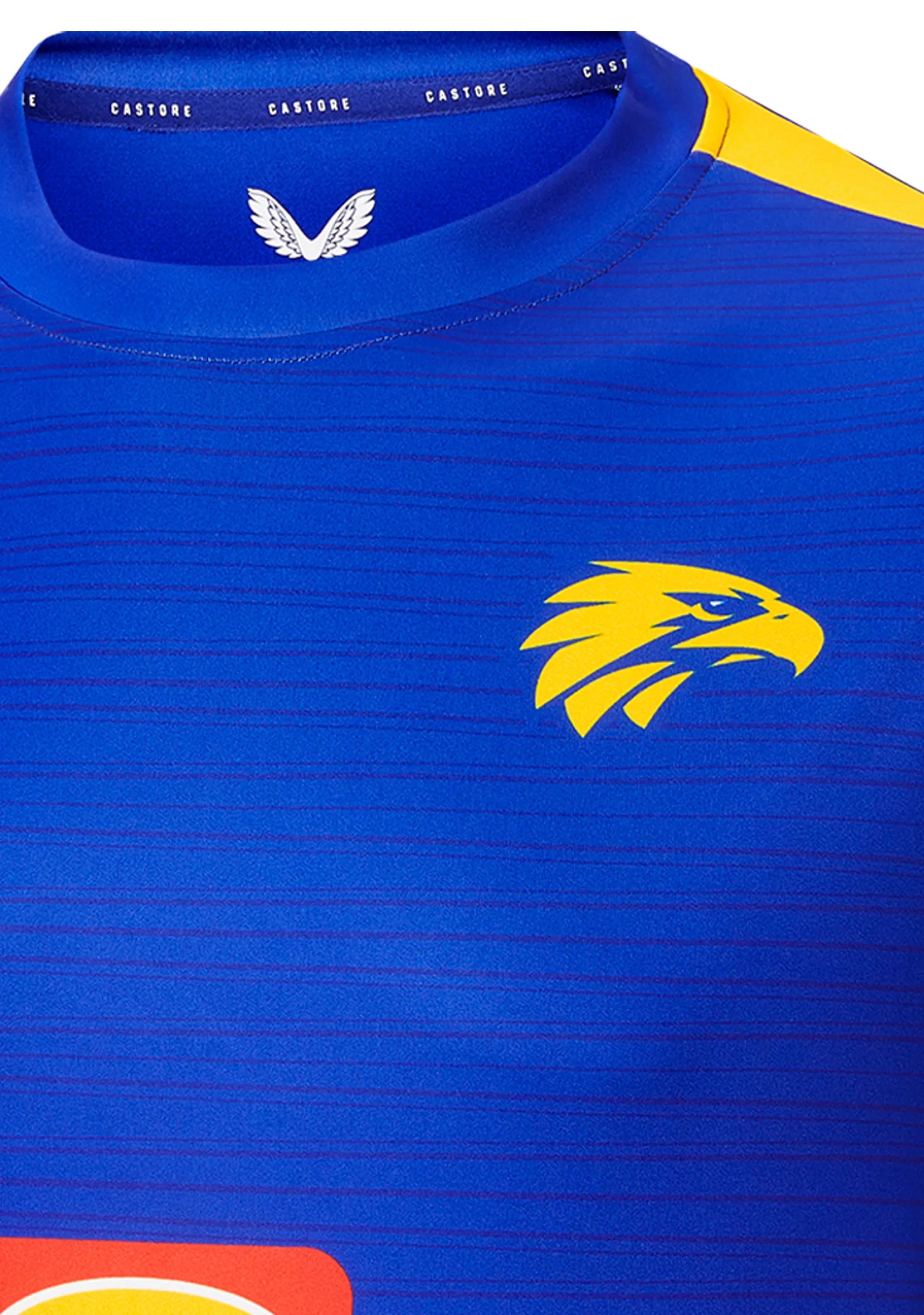 Castore West Coast Eagles Mens Training Tee 2022 <br> TM0476