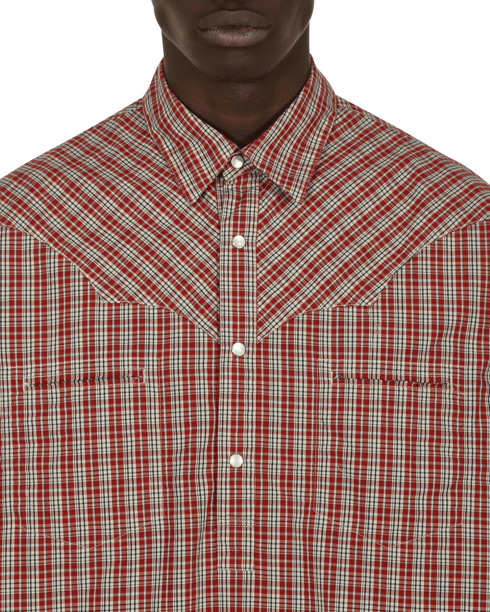 Check Longsleeve Shirt Red