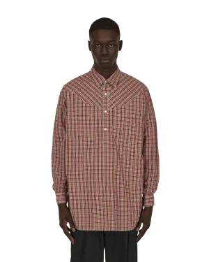 Check Longsleeve Shirt Red