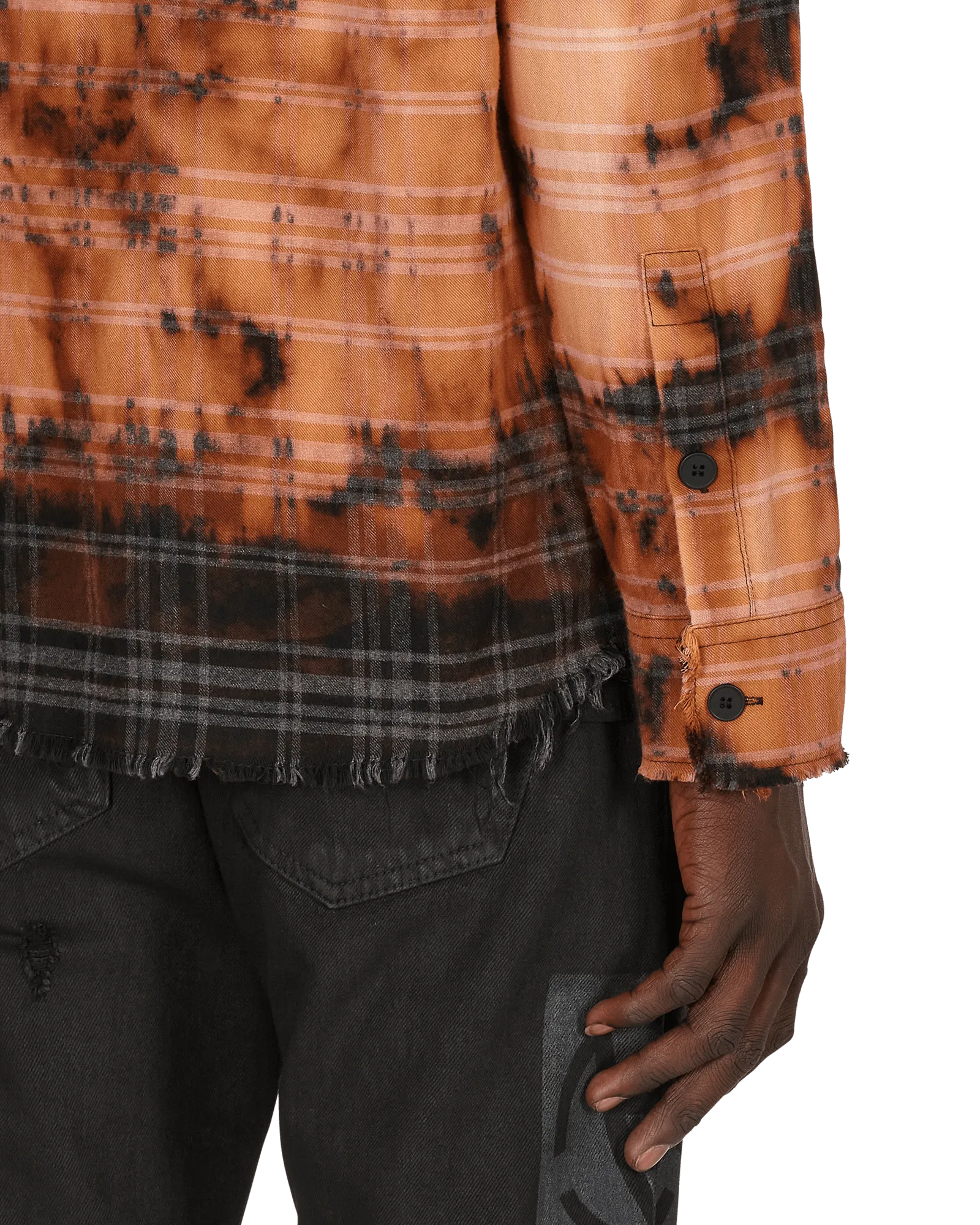 Check Shirt Black