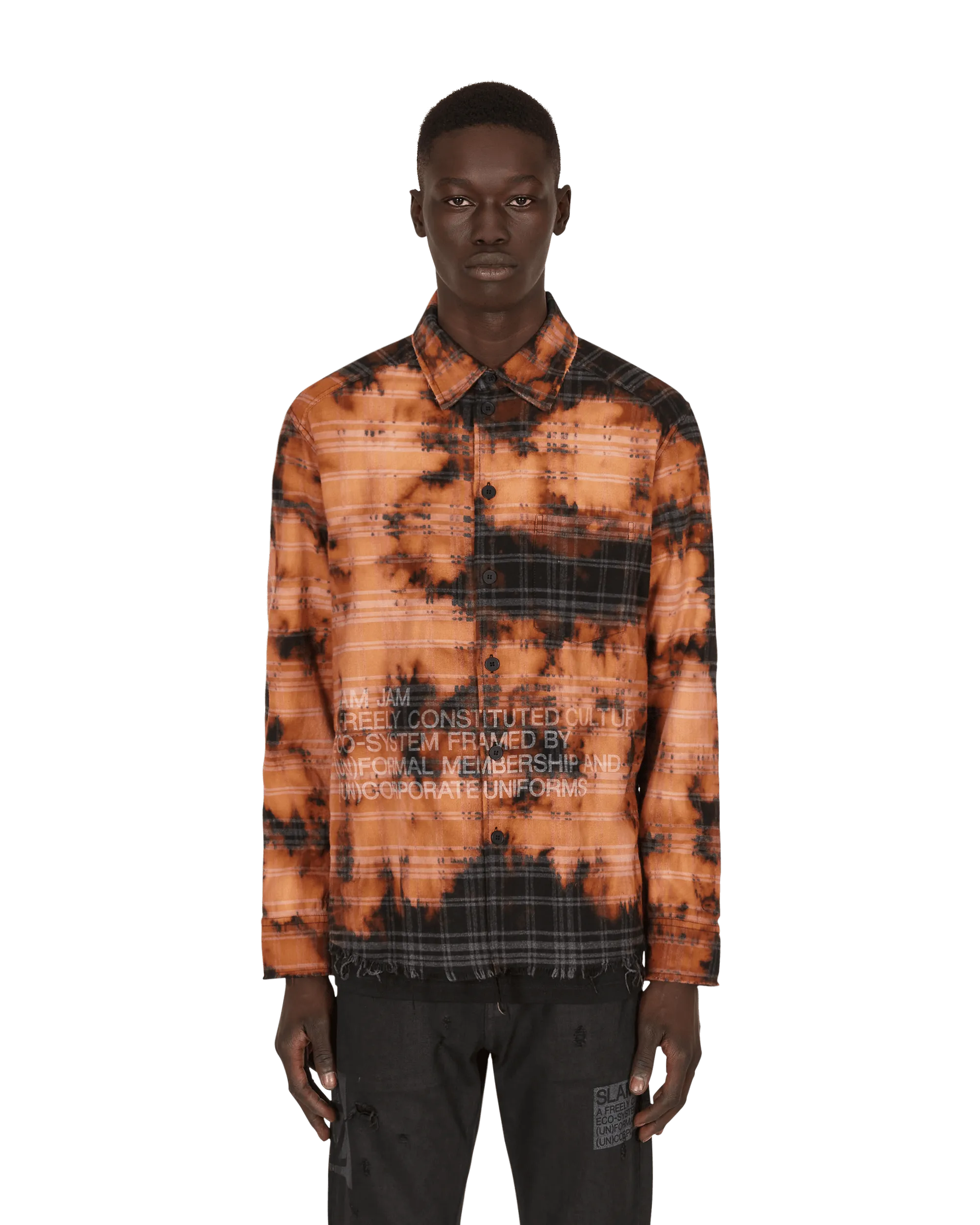 Check Shirt Black