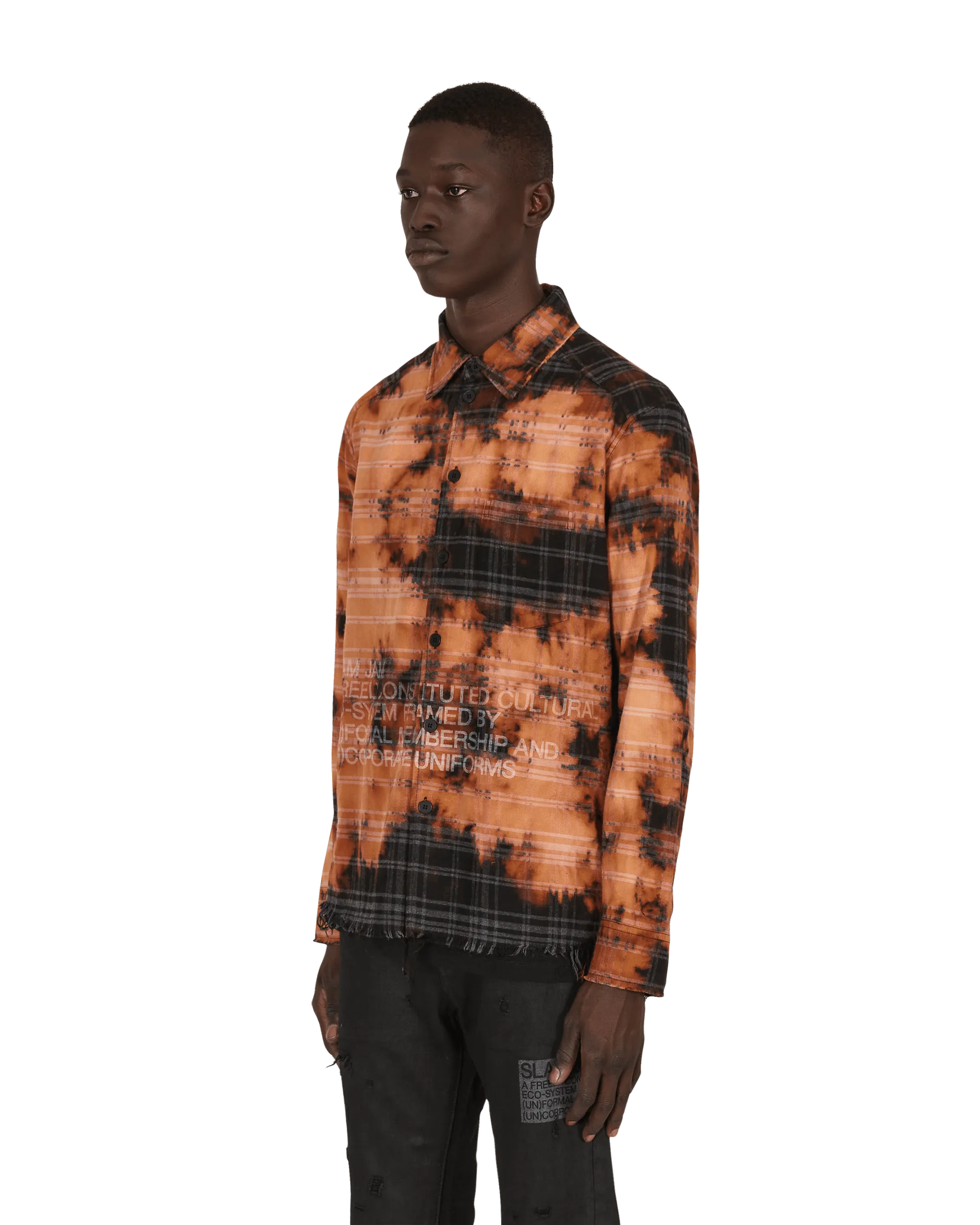Check Shirt Black