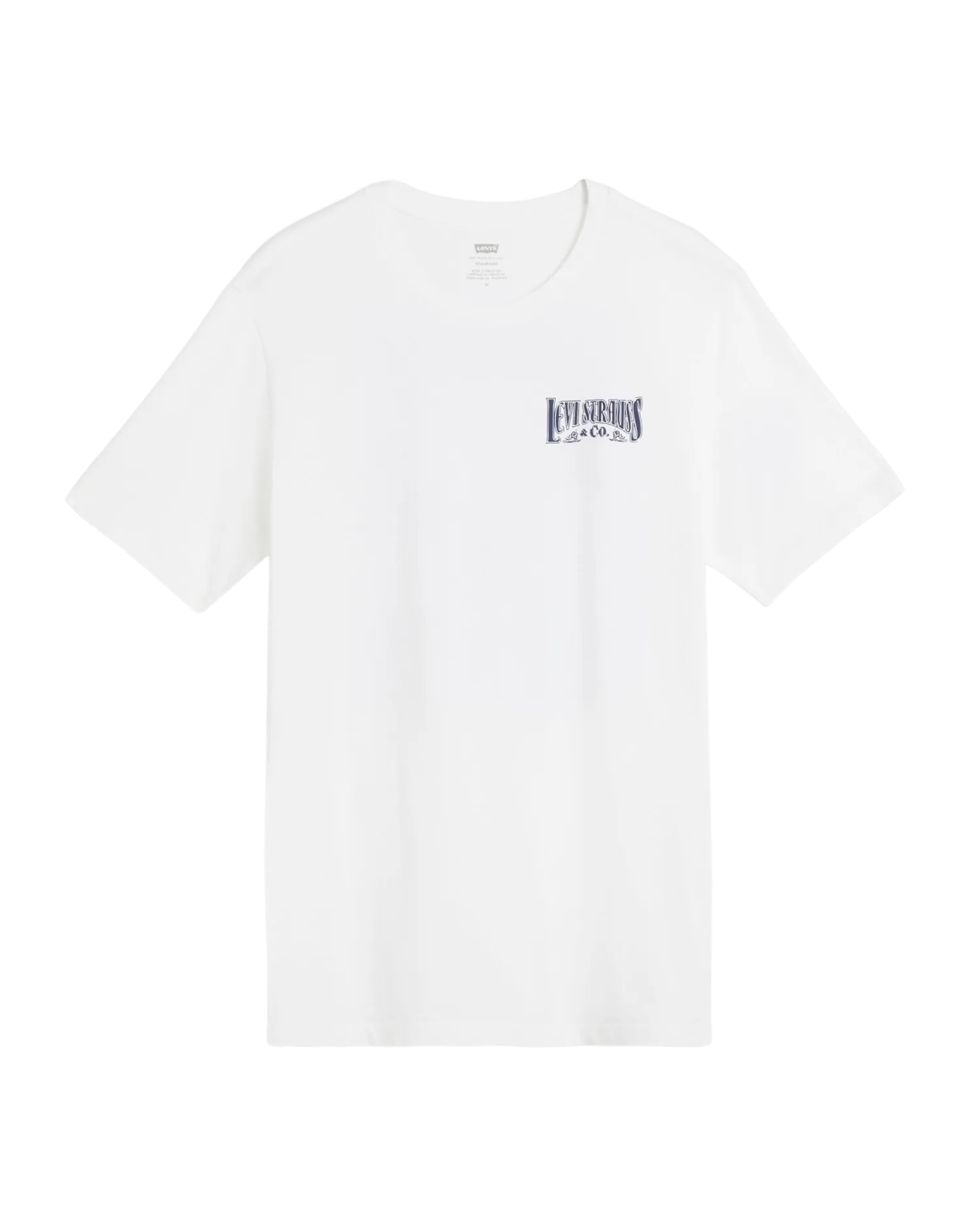 Classic Graphic T-Shirt in Brin Music Inspired White