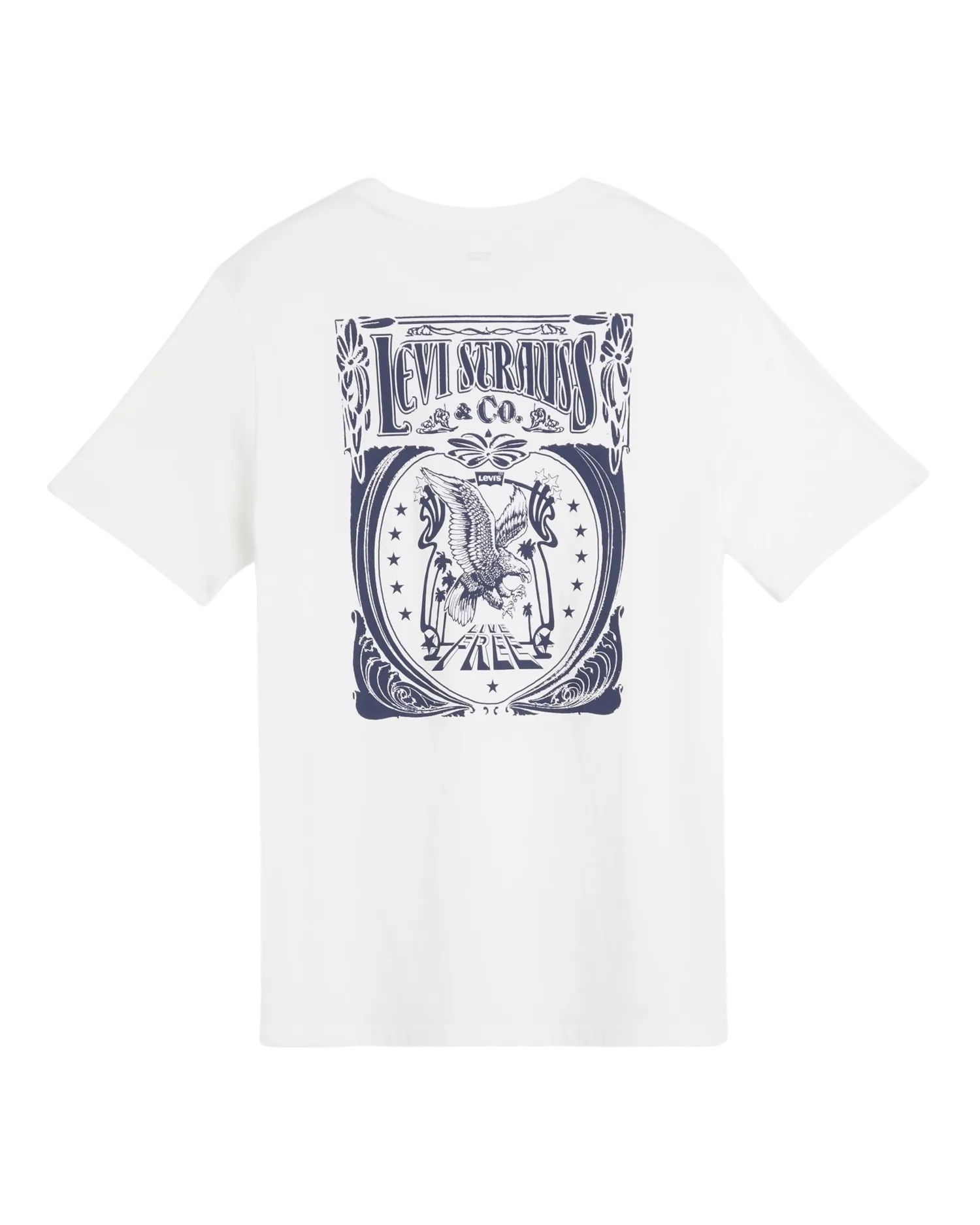 Classic Graphic T-Shirt in Brin Music Inspired White