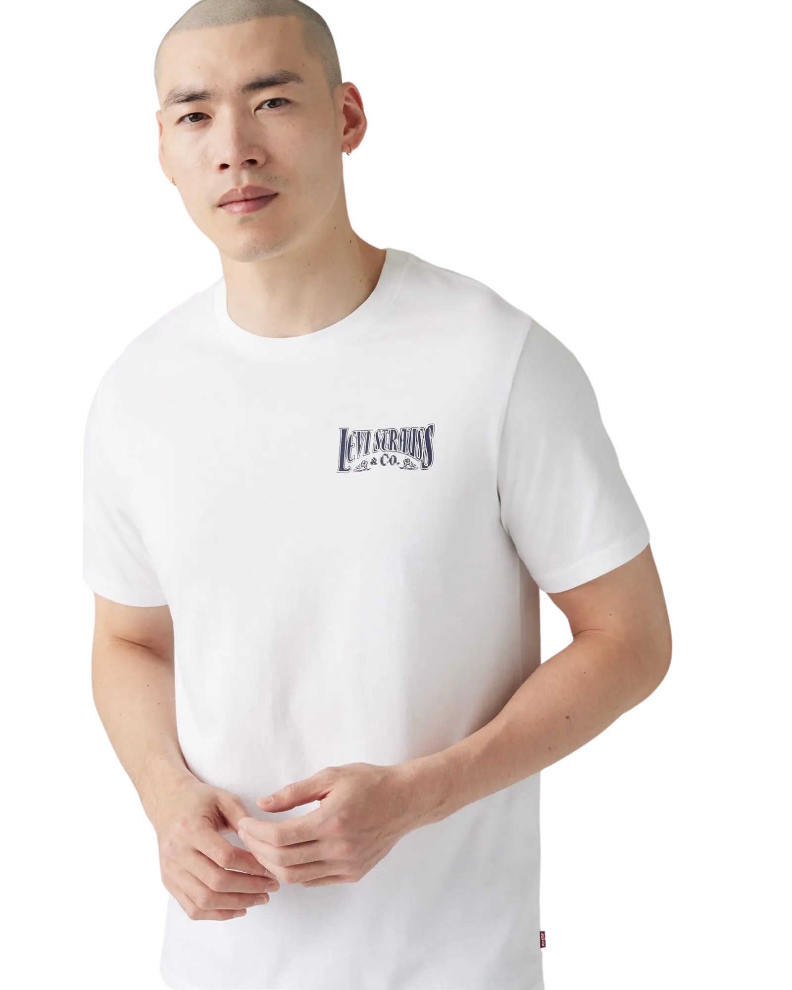 Classic Graphic T-Shirt in Brin Music Inspired White