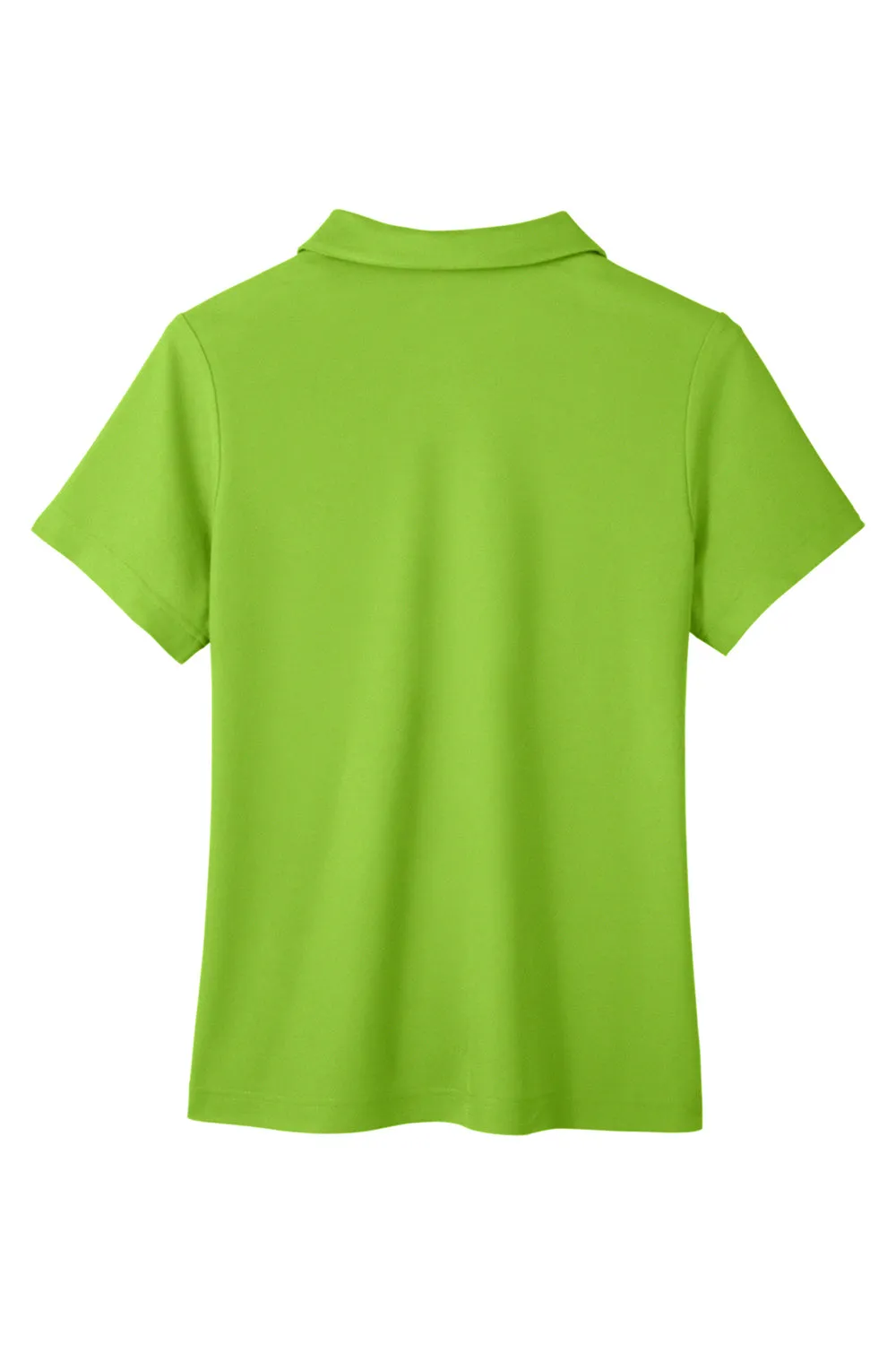 Core 365 Womens Fusion ChromaSoft Performance Moisture Wicking Pique Short Sleeve Polo Shirt - Acid Green