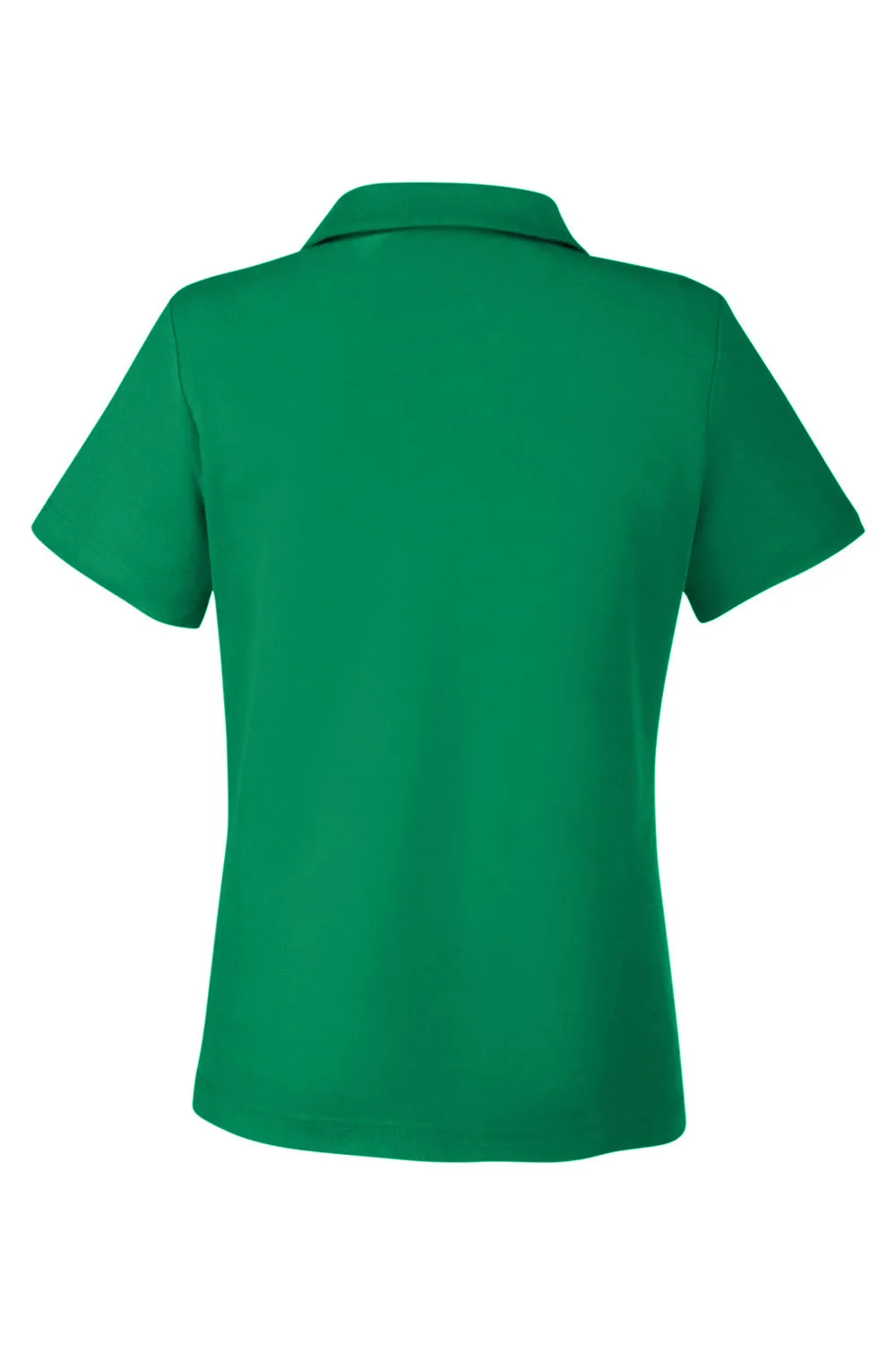Core 365 Womens Fusion ChromaSoft Performance Moisture Wicking Pique Short Sleeve Polo Shirt - Kelly Green
