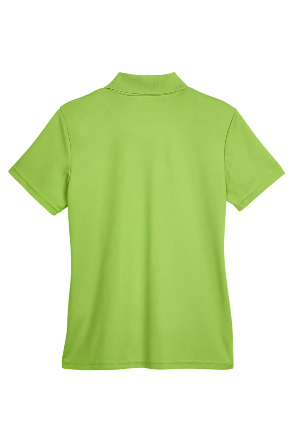 Core 365 Womens Origin Performance Moisture Wicking Short Sleeve Polo Shirt - Acid Green