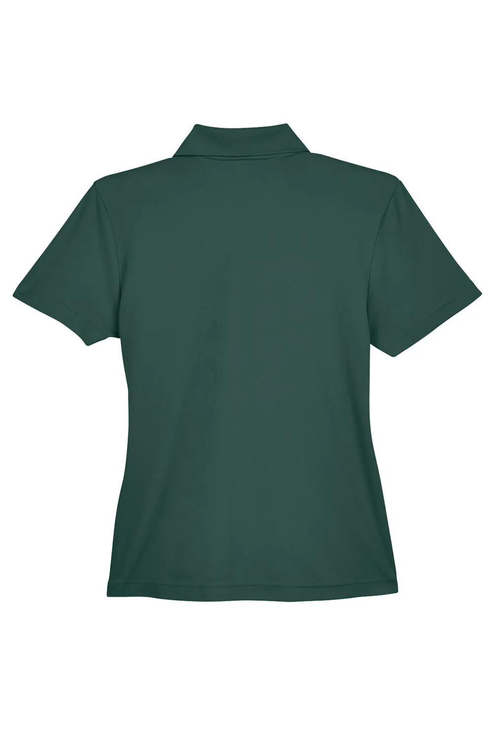 Core 365 Womens Origin Performance Moisture Wicking Short Sleeve Polo Shirt w/ Pocket - Forest Green