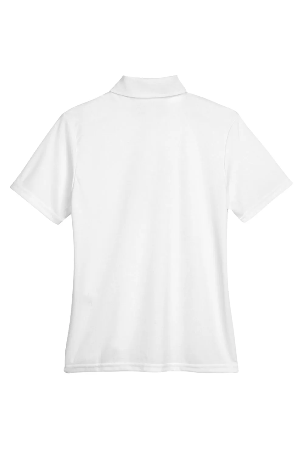 Core 365 Womens Origin Performance Moisture Wicking Short Sleeve Polo Shirt - White