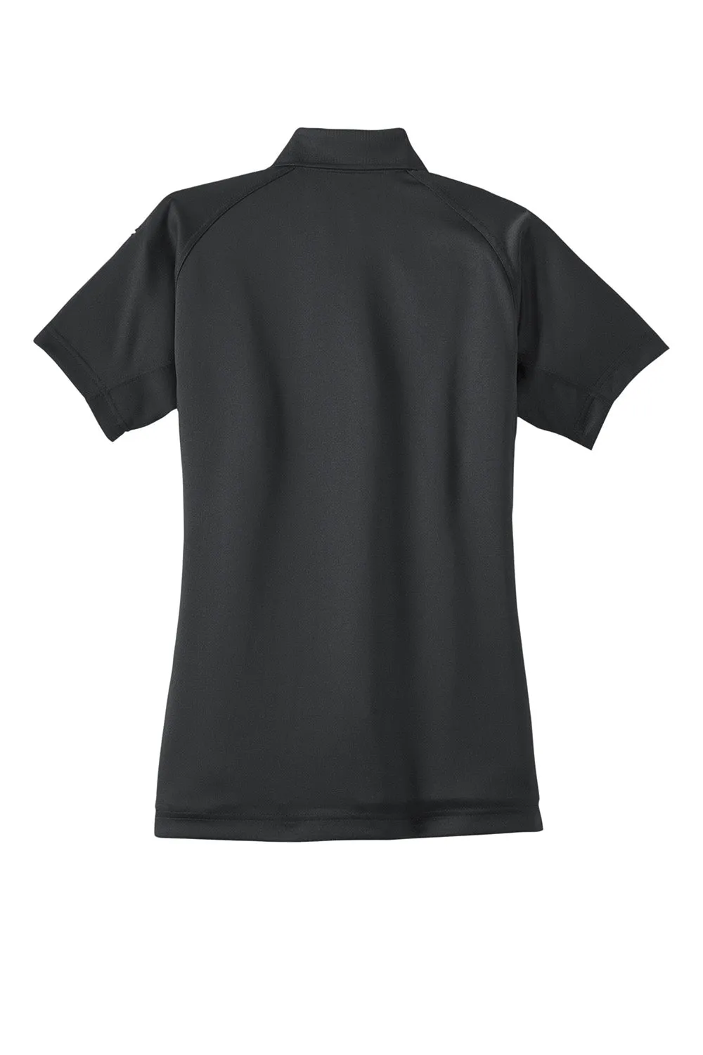 CornerStone Womens Select Tactical Moisture Wicking Short Sleeve Polo Shirt - Charcoal Grey