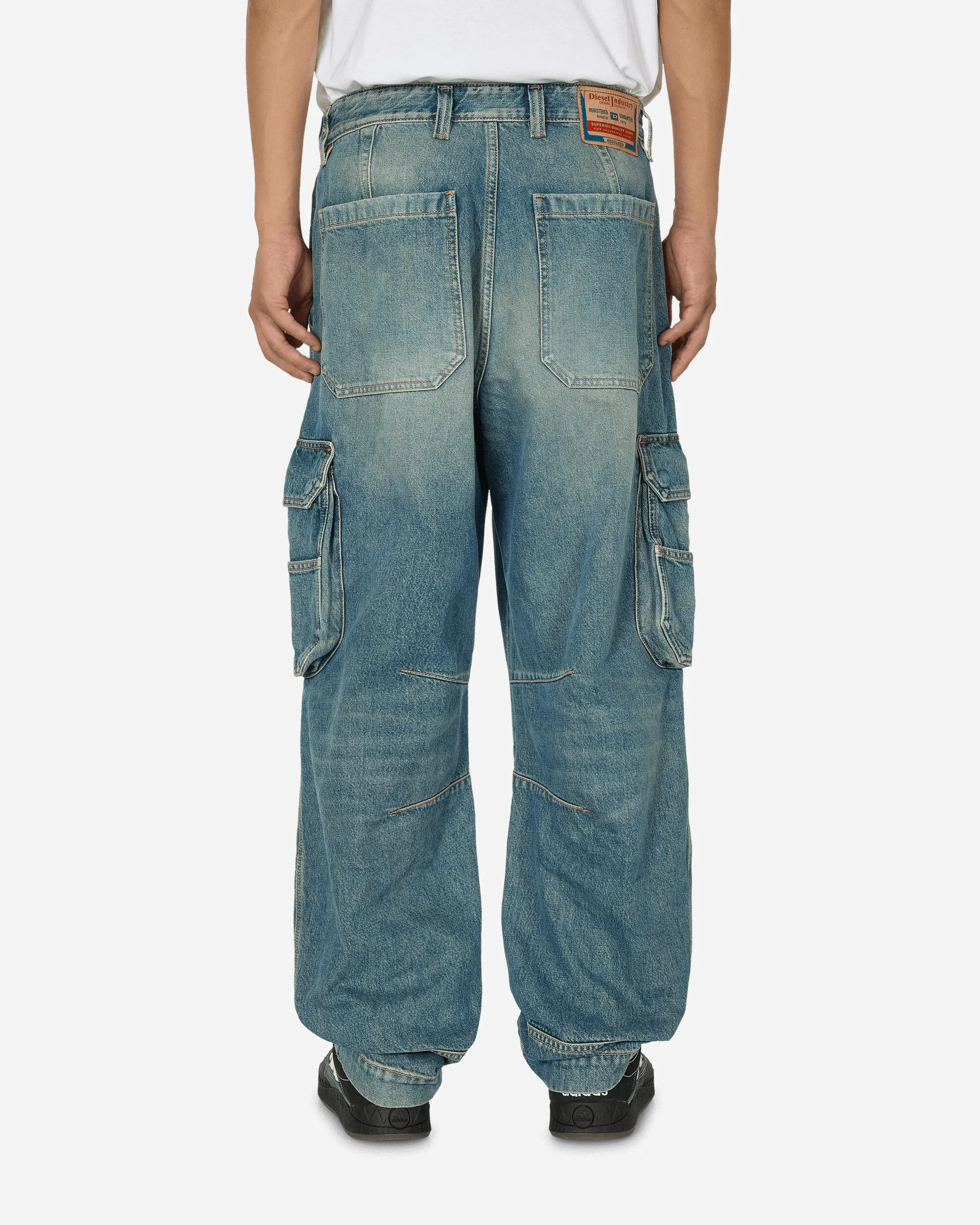 D-Fish Straight Jeans Light Blue