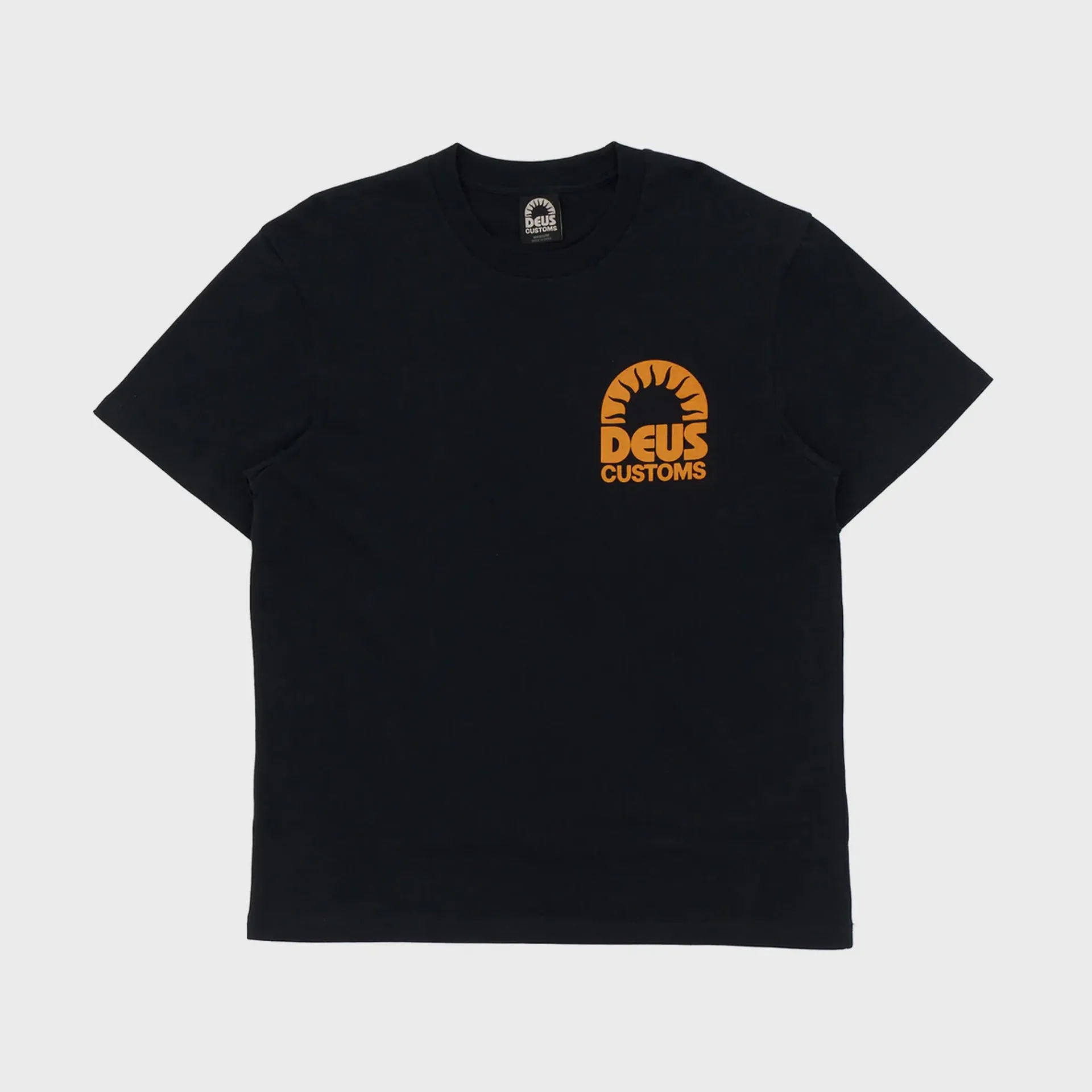 Deus Mens Melodies T-Shirt - Black