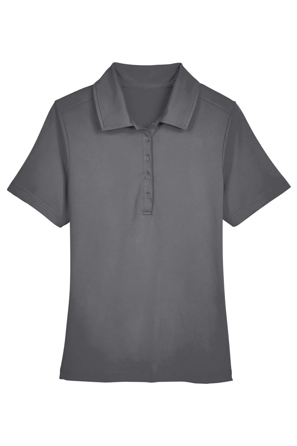 Devon & Jones Womens CrownLux Range Flex Performance Moisture Wicking Short Sleeve Polo Shirt - Graphite Grey