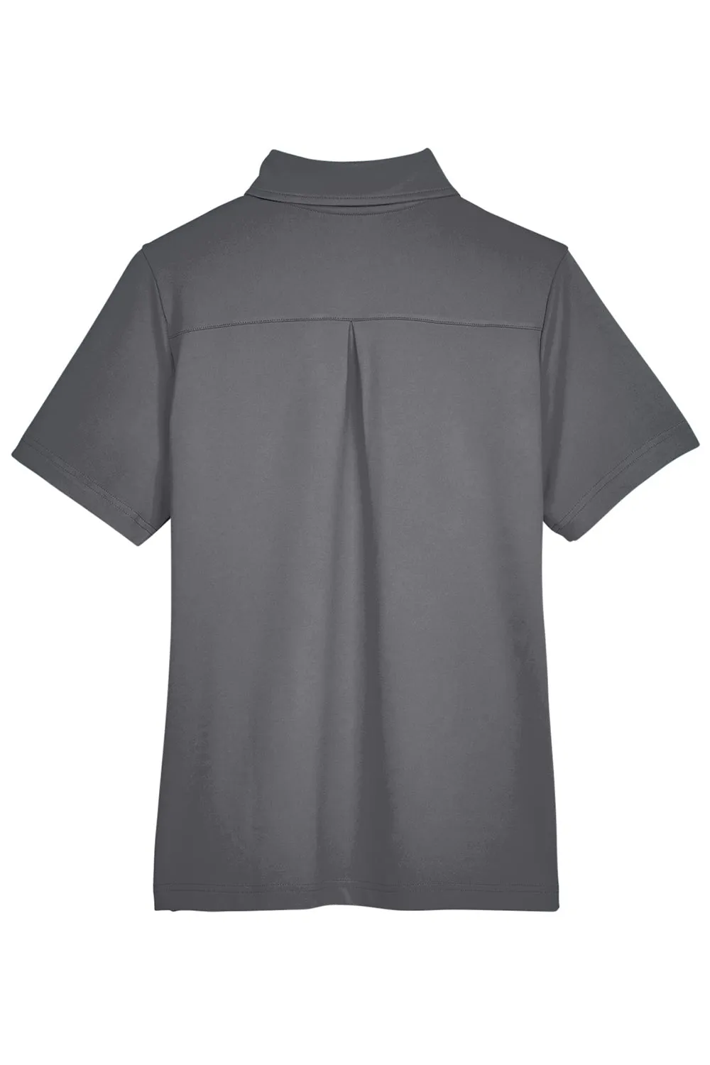 Devon & Jones Womens CrownLux Range Flex Performance Moisture Wicking Short Sleeve Polo Shirt - Graphite Grey