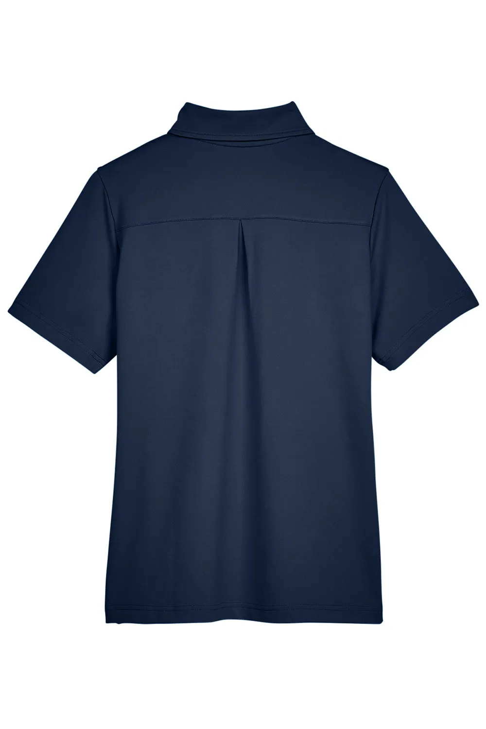Devon & Jones Womens CrownLux Range Flex Performance Moisture Wicking Short Sleeve Polo Shirt - Navy Blue