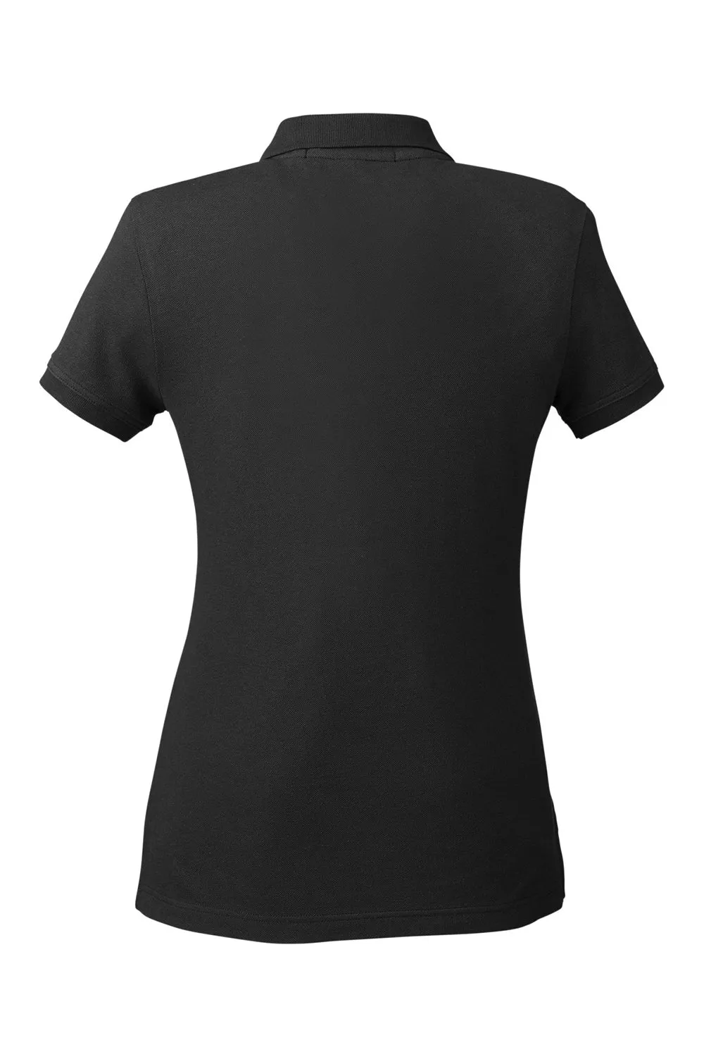 Devon & Jones Womens New Classics Performance Moisture Wicking Short Sleeve Polo Shirt - Black