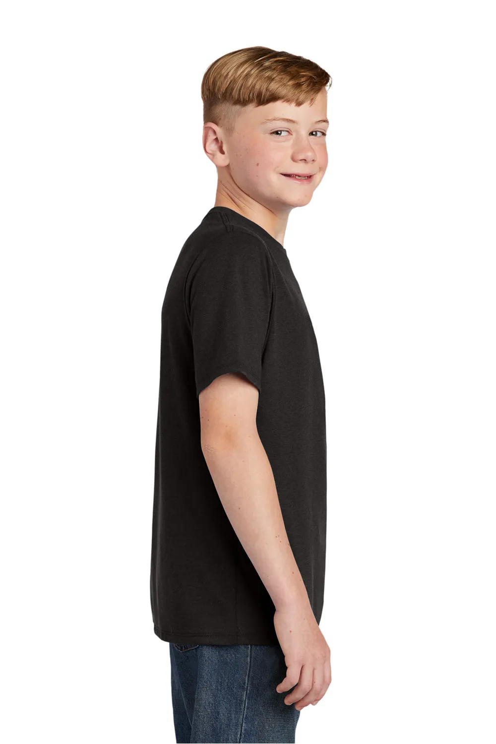 District Youth Perfect Tri Short Sleeve Crewneck T-Shirt - Black